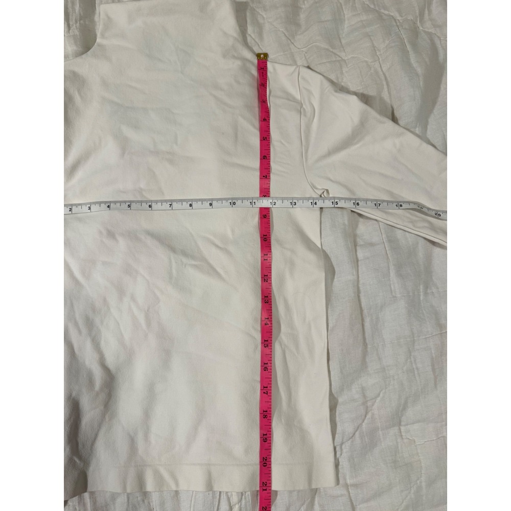 Ann Taylor White Long Sleeve Turtleneck Top Size XS/S Nylon Spandex Stretch - Picture 5 of 5